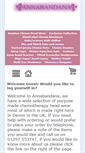 Mobile Screenshot of annabandana.co.uk